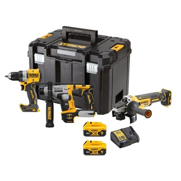 Kombikit DeWalt DCK355P2T 18V 3 Delar Tstak 2x5 Ah