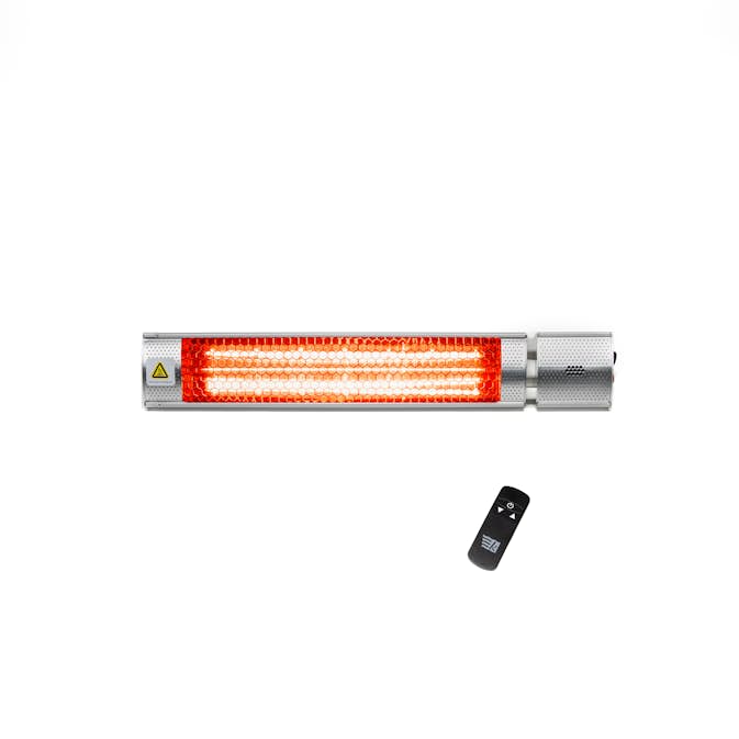 Infravärme Gnosjö Klimatprodukter 3010.100 Silver med Fjärrkontroll