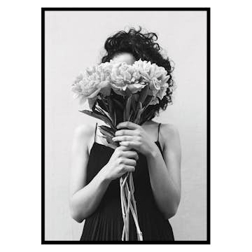 Poster Gallerix Bouquet BW