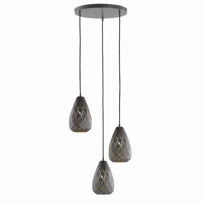 Pendelarmatur Trio Onyx 3xE27