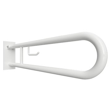 Stödhandtag Bemeta Help Med toalettpappershållare 829 mm