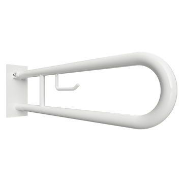 Stödhandtag Bemeta Help Med toalettpappershållare 800 mm