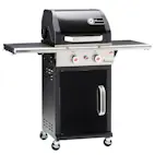 Gasolgrill Landmann Triton flexX PTS 2.0 Black Rostfritt Stål 2 Brännare & Integrerad Termometer