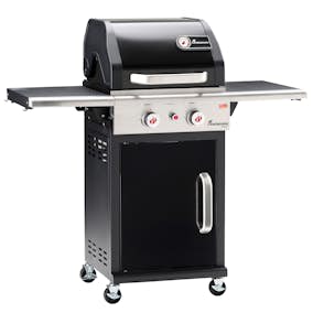 Gasolgrill Landmann Triton flexX PTS 2.0 Black Rostfritt Stål 2 Brännare & Integrerad Termometer