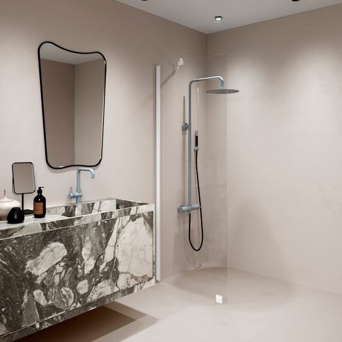 Duschvägg Hietakari Forma 301 Fast