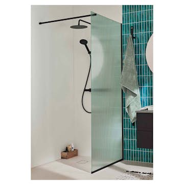 Duschvägg Noro Frost 90 Linjeglas
