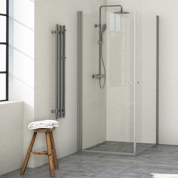 Duschhörn Noro Prisma Corner BxD 800x900 mm Outlet