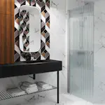 Duschdörr Hietakari Forma 302 Vändbar