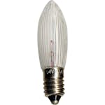 LED-Reservlampa Star Trading E10 24V 1,8W Transparent 3-pack