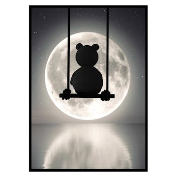 Poster Gallerix Teddy Moon