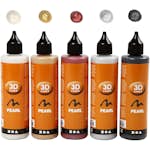 3D-liner Creativ Company Metallicfärger 5x100 ml/1 Förp
