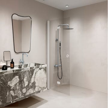 Duschdörr Hietakari Forma 303 Vikbar