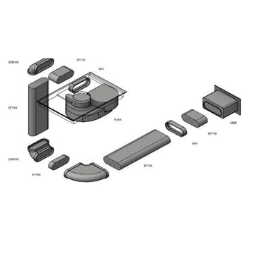 Rörpaket 3 BORA PURE flat