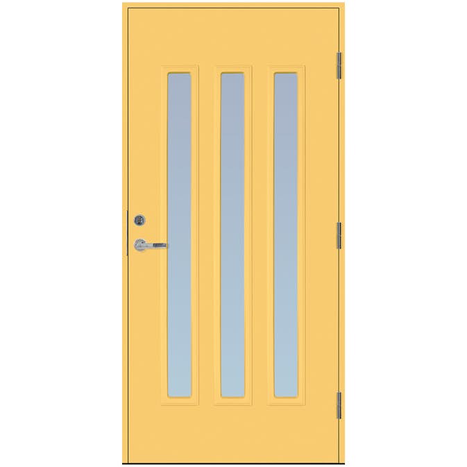 Ytterdörr Scandidoor Torp Trio