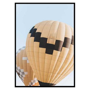 Poster Gallerix Yellow Air Balloons