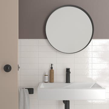 Kakel Lhådös Vinyl white 6x18,6 cm