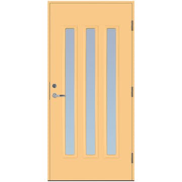 Ytterdörr Scandidoor Torp Trio