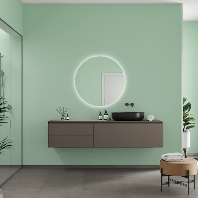 Våtrumsskiva Fibo 3085-L00 EM Light Green 10x620x3020 mm
