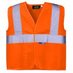 Reflexväst ABA Skol Barn S Längd 45 cm Orange
