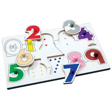 Knoppussel ABA Skol Siffror 0-9