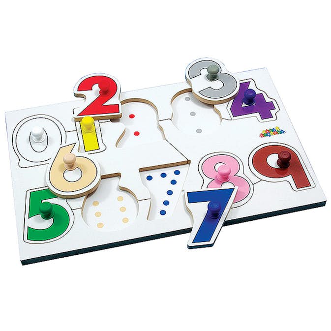 Knoppussel ABA Skol Siffror 0-9