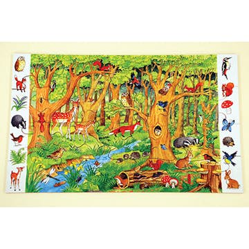 Pussel ABA Skol Skog 24 Bitar