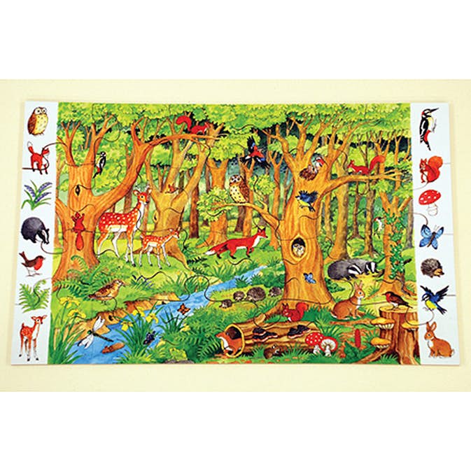 Pussel ABA Skol Skog 24 Bitar