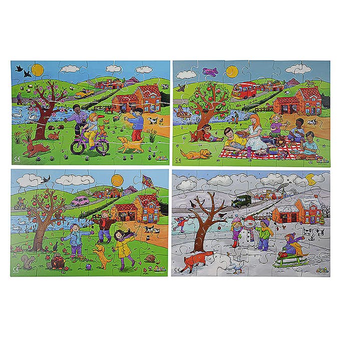 Pussel ABA Skol 4 Olika Årstider