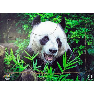 Pussel ABA Skol Rampussel Panda 10 Bitar