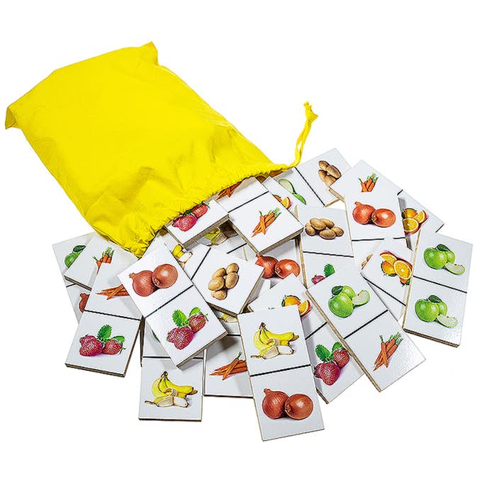 Spel ABA Skol Frukt- Frukt- Grönsaksdomino