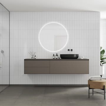 Våtrumsskiva Fibo 3091-M0830 HG Denver White 10x620x2400 mm