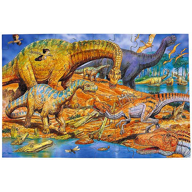 Pussel ABA Skol Golvpussel Dinosaurier