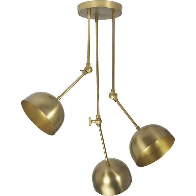 Taklampa PR Home Brighton 3-armad 65 cm