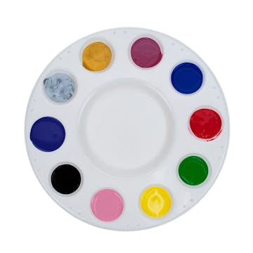 Blandpalett ABA Skol Med 10 Hål