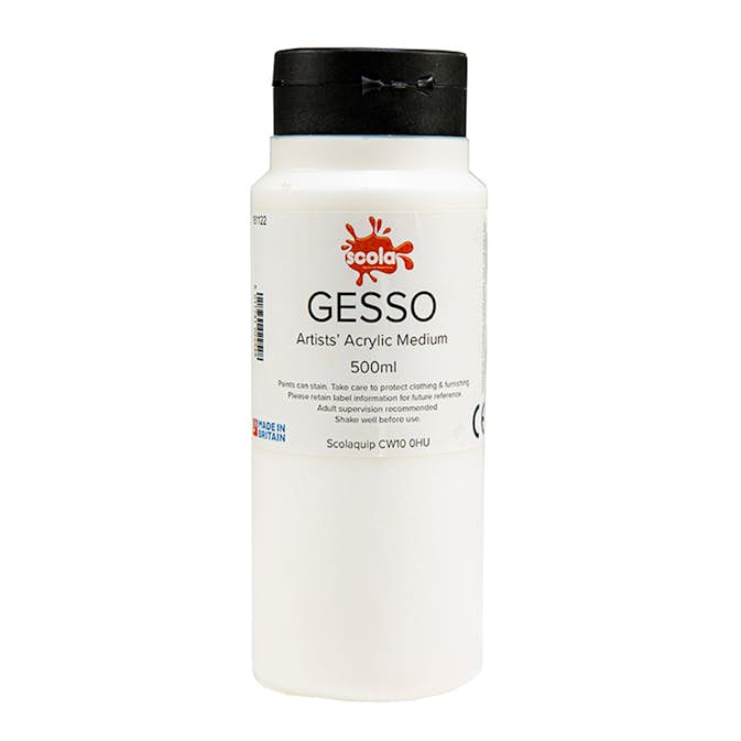 Akrylfärg ABA Skol Gesso 500 ml