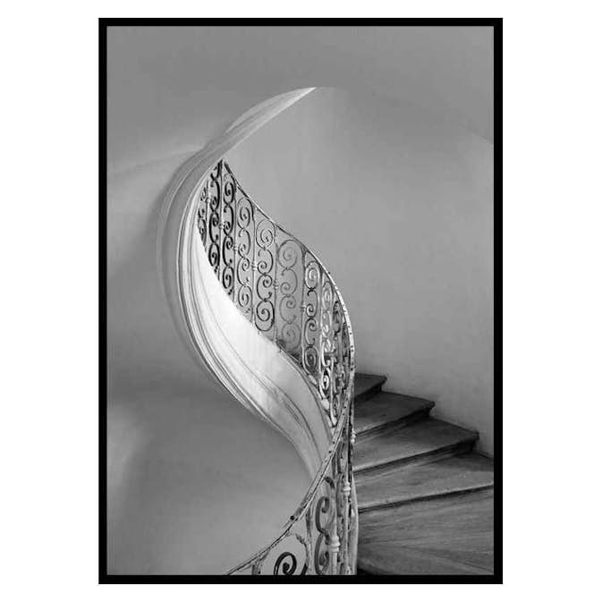 Poster Gallerix Curved Stairs