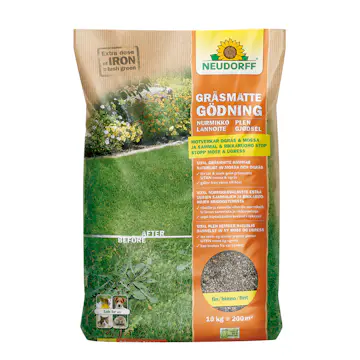 Växtnäring Neudorff 10 kg För Gräsmatta Motverkar Ogräs & Mossa