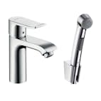 Tvättställsblandare Hansgrohe Metris 110 med Bidette
