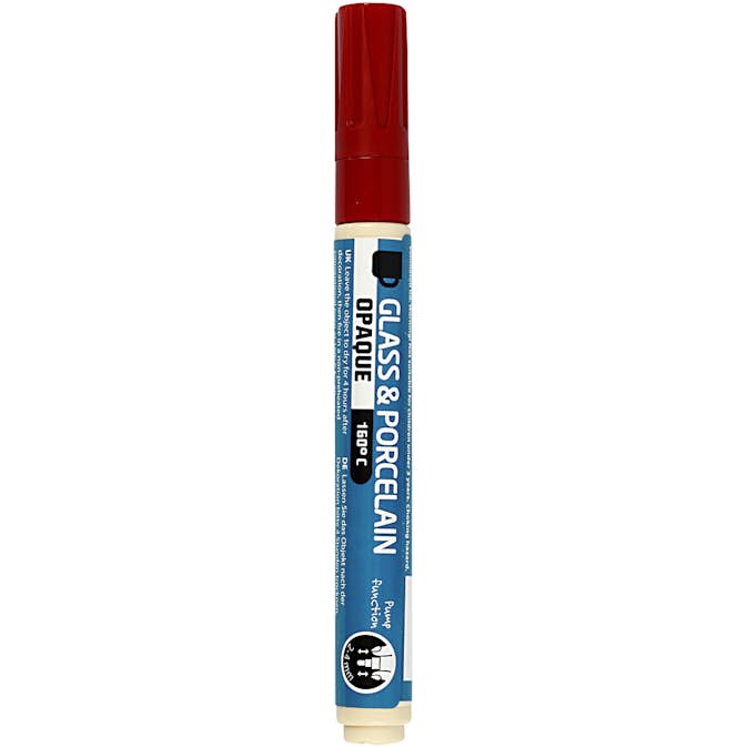 Porslin Creativ Company Och Glaspenna Spets 2-4 mm Täckande 1 St