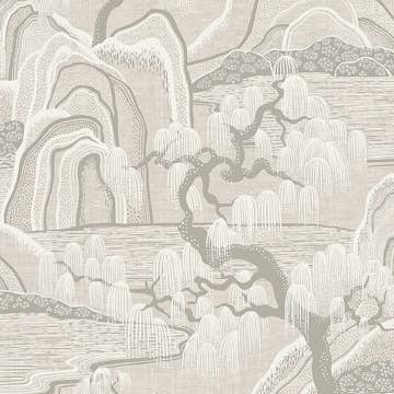 Tapet Boråstapeter Eastern Simplicity Indigo Garden 3134