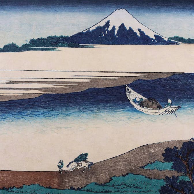 Tapet Boråstapeter Hokusai 3139