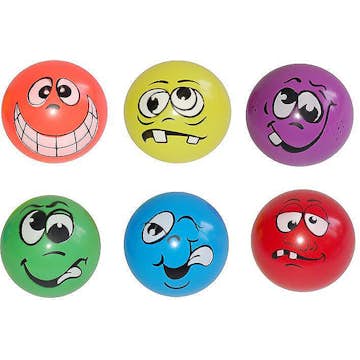 Bollar ABA Skol Med Roliga Miner 6 st