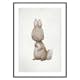 Poster Gallerix Watercolor Hare