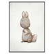 Poster Gallerix Watercolor Hare