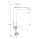 Tvättställsblandare Hansgrohe Focus 230