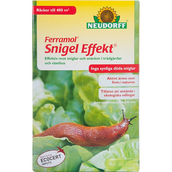 Snigelmedel Neudorff Effekt Ferramol 1 kg - Naturligt Snigelgift för Trädgård & Utemiljö