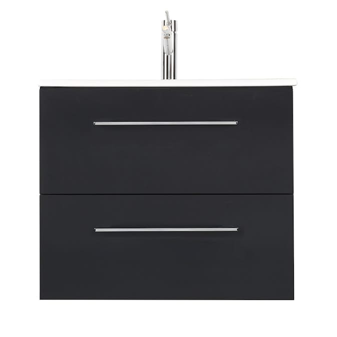 Tvättställsskåp Arredo Spirit Svart