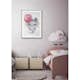 Poster Gallerix Elephant Pink Balloon