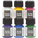 Glasfärg Creativ Company Frost Mixade Färger 6x30 ml/1 Förp
