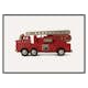 Poster Gallerix Fire Truck